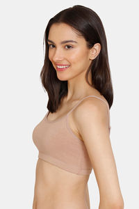 Zivame Girls Double Layered Non Wired Full Coverage Slip-on Beginner Bra (Pack of 2) - Multicolor — thumbnail 6